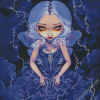 Strangeling Sad Girl diamond painting