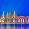 Sultan Abdu Halim Muadzam Shah Bridge diamond painting