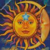 Sun And Moon Art diamond painting