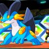 Swampert Pokemon diamond painting