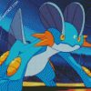 Swampert Pokemon Species diamond painting