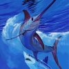 Swordfish diamond painting