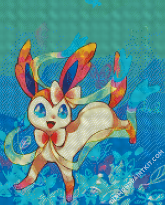 Sylveon Anime diamond painting