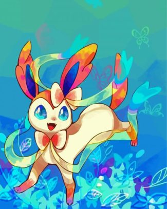 Sylveon Anime diamond painting