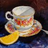 Teacup And Lemon diamond painting