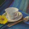 Teacup Illustration diamond painting