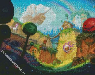 Terraria Game diamond painting