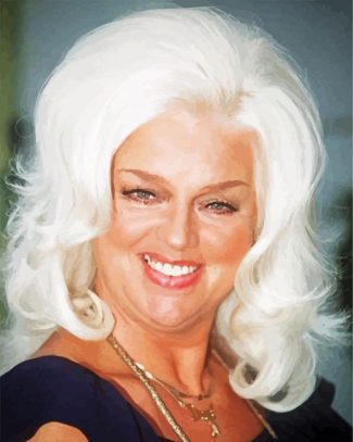 The Actress Diana Dors diamond painting