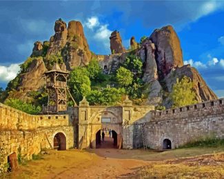 The Belogradchik Fortress diamond painting