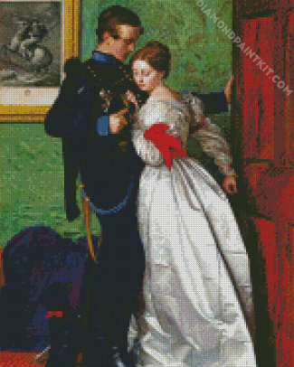 The Black Brunswicker By John Everett Millais diamond painting