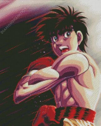 The Boxer Ippo Makunouchi diamond painting