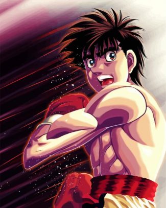 The Boxer Ippo Makunouchi diamond painting