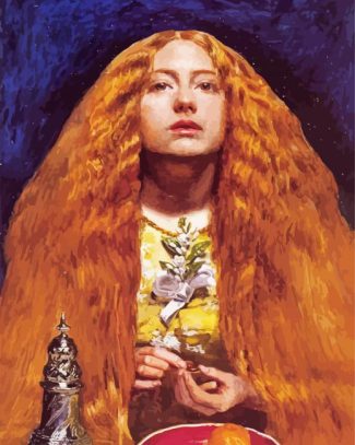 The Bridesmaid By John Everett Millais diamond painting