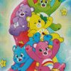 The Care Bears diamond painting