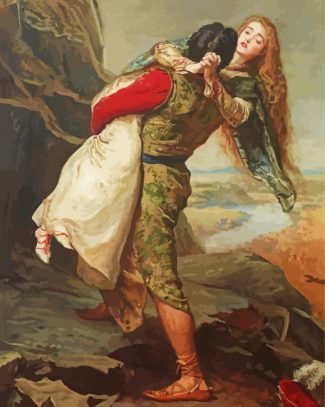 The Crown Of Love By John Everett Millais diamond painting