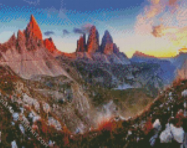 The Dolomites Alps diamond painting