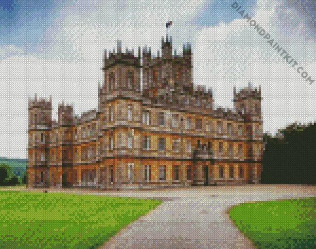 The Highclere Castle diamond painting