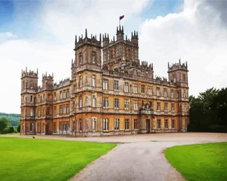 The Highclere Castle diamond painting