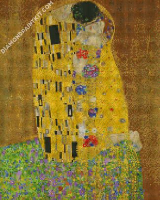 The Kiss By Gustav Klimt diamond painting