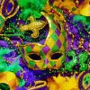 The Mardi Gras Masks diamond painting