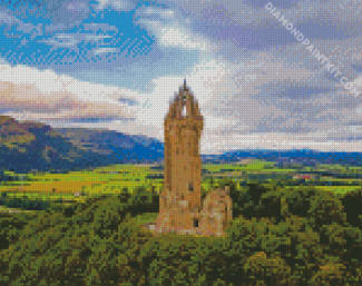 The National Wallace Monument Stirling diamond painting