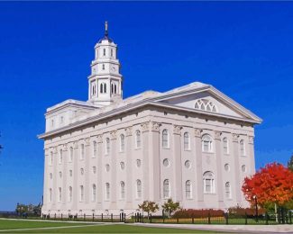 The Nauvoo Illinois Temple diamond painting