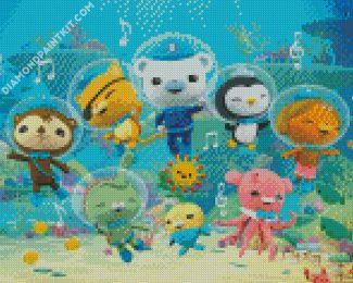 The Octonauts diamond painting