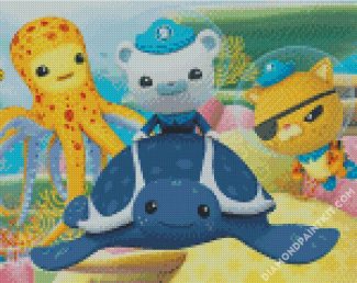 The Octonauts Animation Characters diamond painting