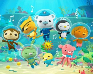 The Octonauts diamond painting