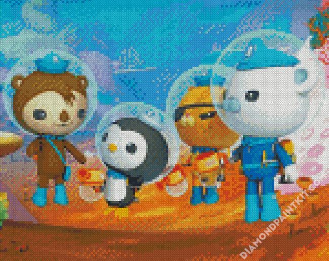 The Octonauts Friends diamond painting