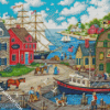 The Port diamond painting