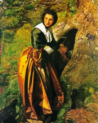 The Proscribed Royalist 1651 By John Everett Millais diamond painting