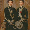 The Twins Kate And Grace Hoare By John Everett Millais diamond painting