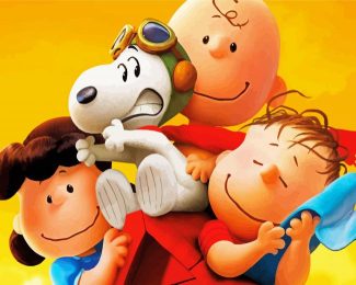 The Peanuts Animated Movie diamond painting