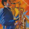 The Saxophone Player Art diamond painting