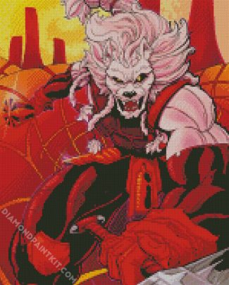 Thokk Battle Beast diamond painting