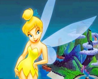 Tinker Bell diamond painting