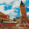 Town Hall Tower Krakow diamond painting