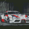 Toyota GR Supra diamond painting