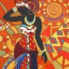 Tribal Woman Art diamond painting