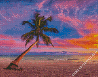 Tropical Sea Sunset diamond painting