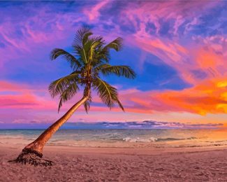 Tropical Sea Sunset diamond painting