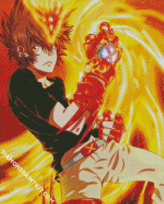 Tsunayoshi Sawada Reborn Anime diamond painting