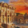 Turkey Izmir Celsus Library diamond painting