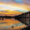 Bein Bridge Myanmar diamond painting