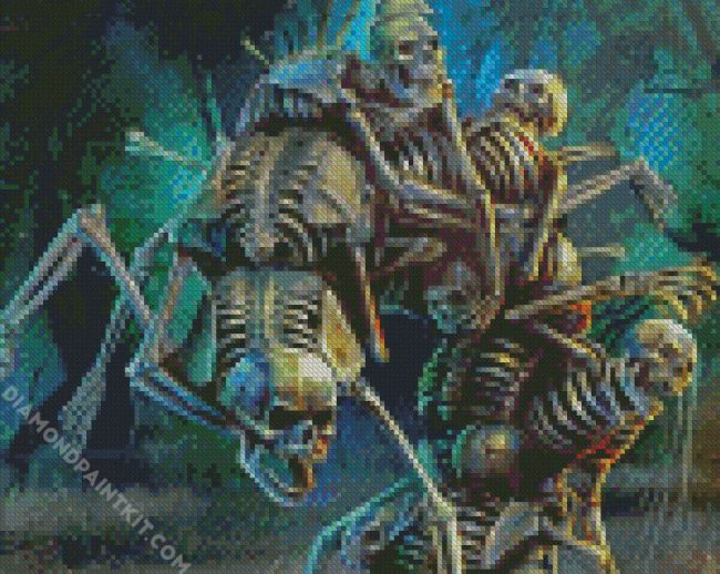 Undead Skeletons diamond painting