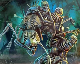 Undead Skeletons diamond painting