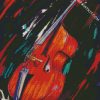 Upright Bass Art diamond painting