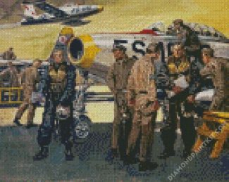 Us Air Force Military Art diamond painting