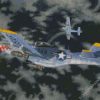 Us Air Forse Plane diamond painting